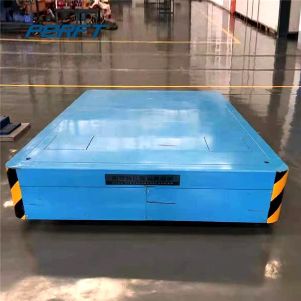 steerable transfer trolley for manufacturing industry 80 ton